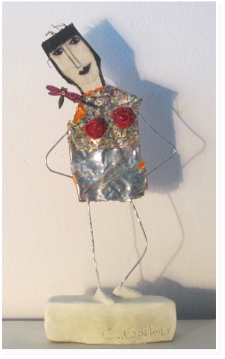 Objekt Nr. 4     Girls 10x25cm.
