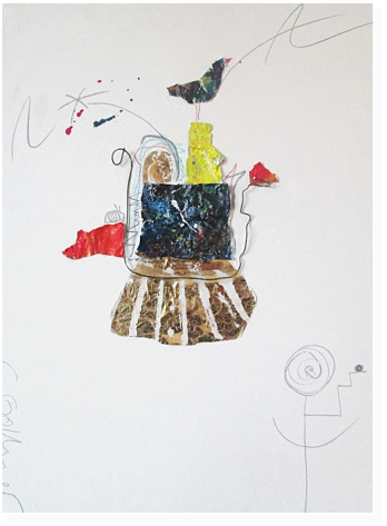 Nr.18 Mischtechnik auf Leinwand 30x30cm