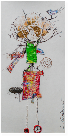 Nr.17 Mischtechnik auf Leinwand 20x40cm