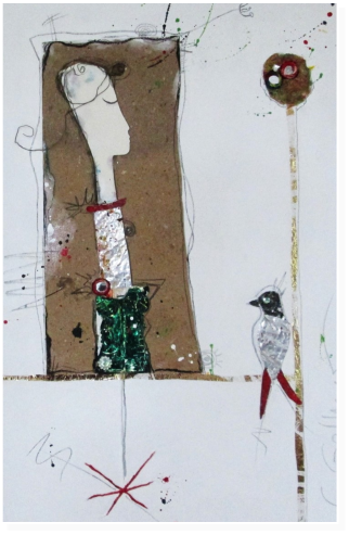 Nr.22 Mischtechnik auf Leinwand 40x60cm