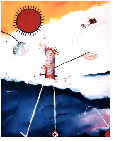 Nr.42  Mischtechnik 80x100cm