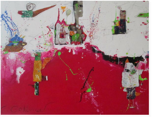Nr.44     Mischtechnik 80x100cm