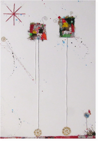 Nr.60  Mischtechnik 70x100cm
