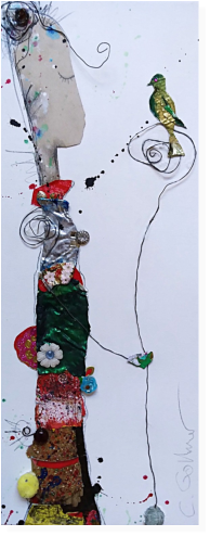 Nr.62 Zwiegespräch  20x50cm